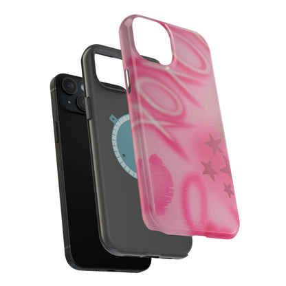 MagSafe "perfectly pink" airbrush iPhone case