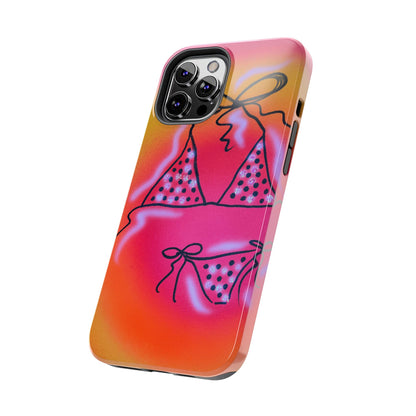 "glitter bikini" airbrush iPhone case
