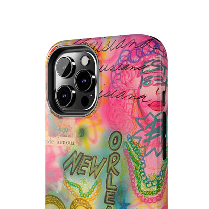 "new orleans, la" airbrush iPhone case