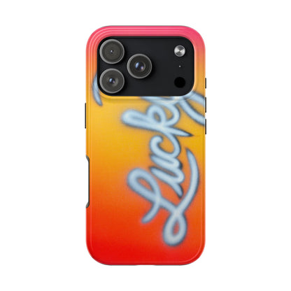 "lucky" airbrush iPhone case