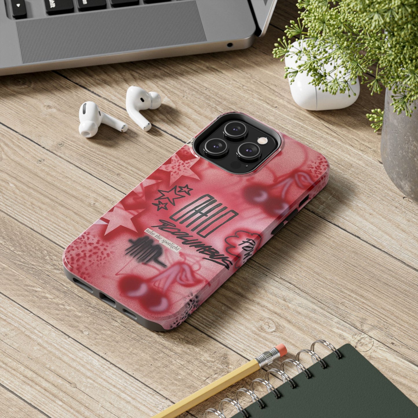 "columbus, ohio" airbrush iPhone case