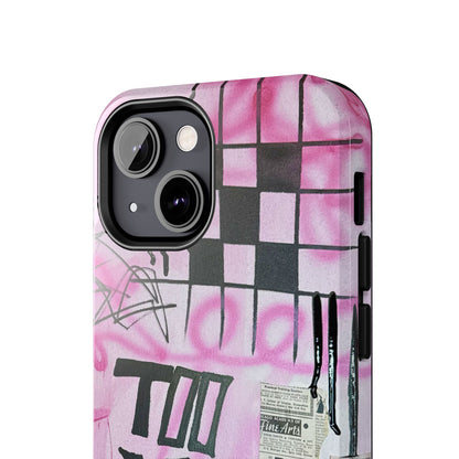 "too much motion" airbrush iPhone case