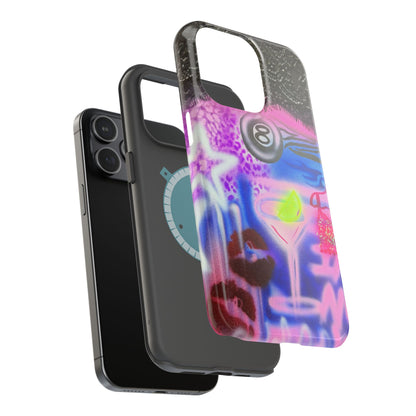 MagSafe "dream life" airbrush iPhone case