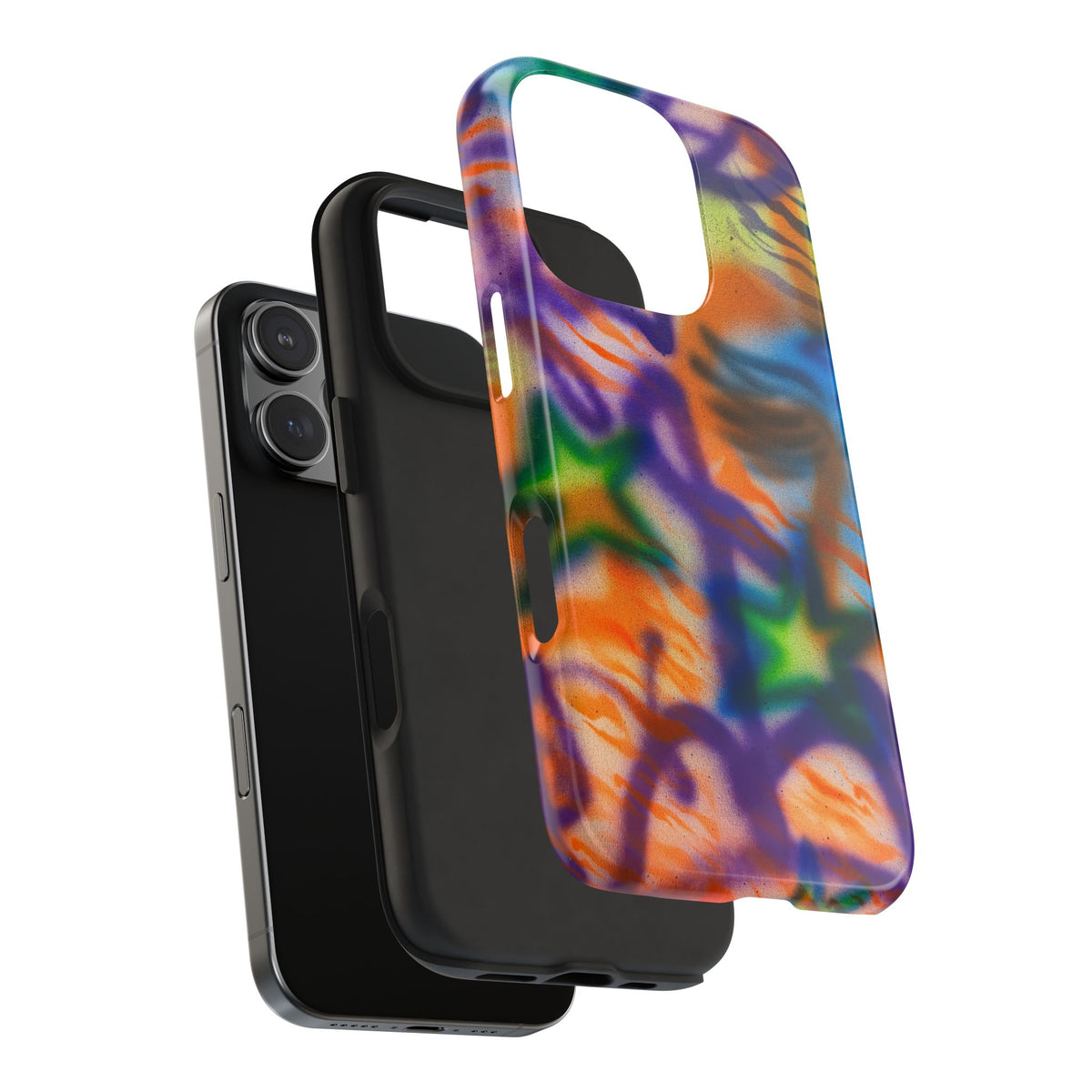 "streetwear angel" airbrush iPhone case