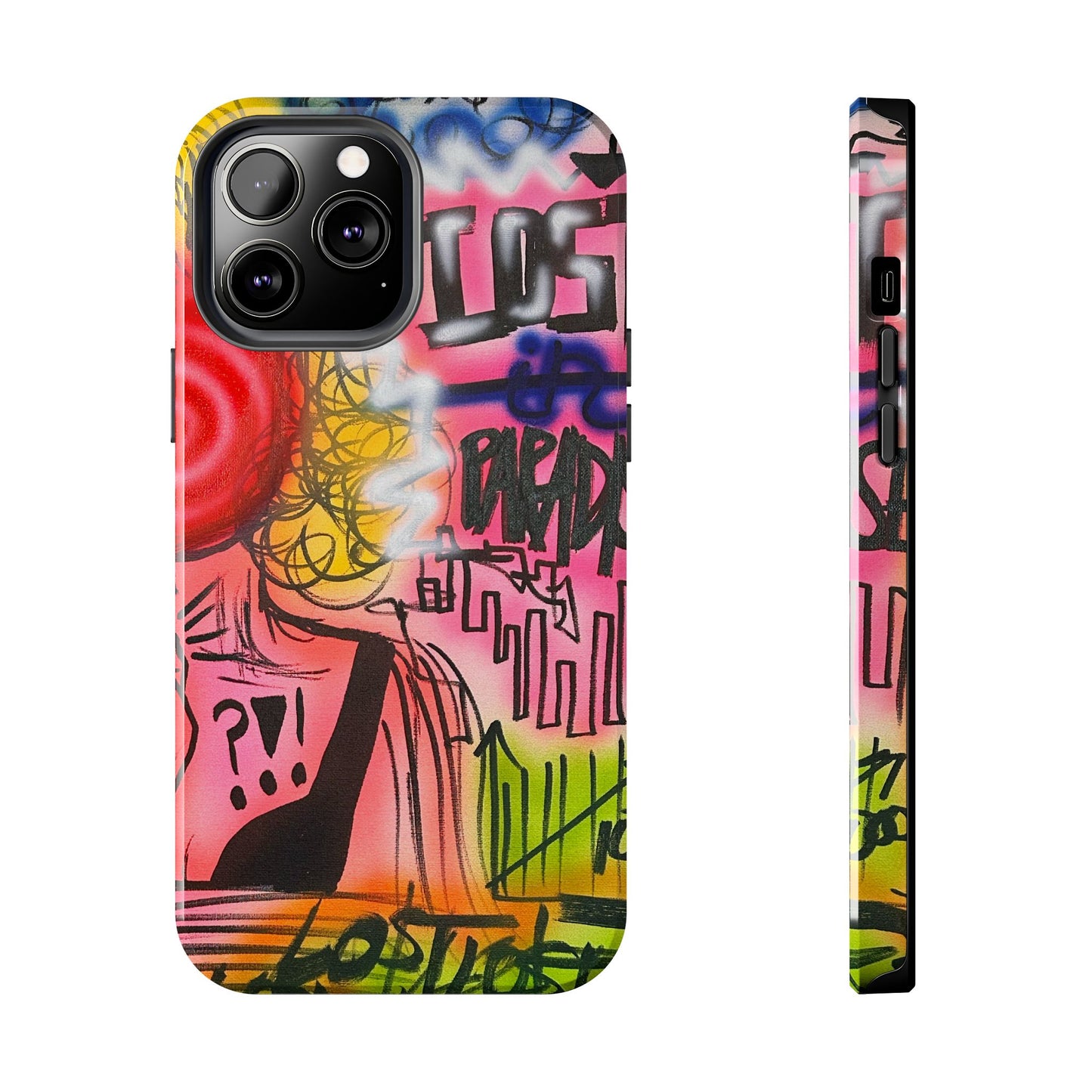 "lost in paradise" airbrush iPhone case