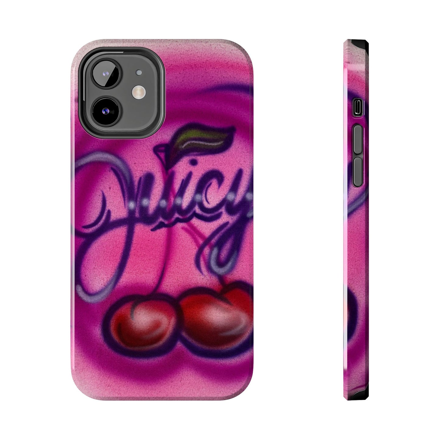 "juicy" airbrush iPhone case