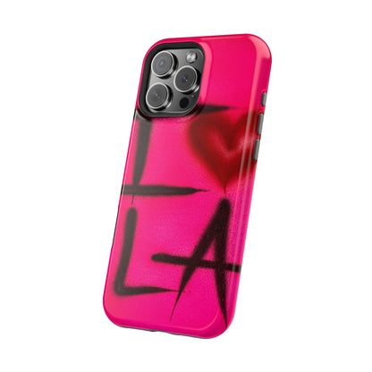 MagSafe „I ❤️ LA“ Airbrush iPhone-Hülle
