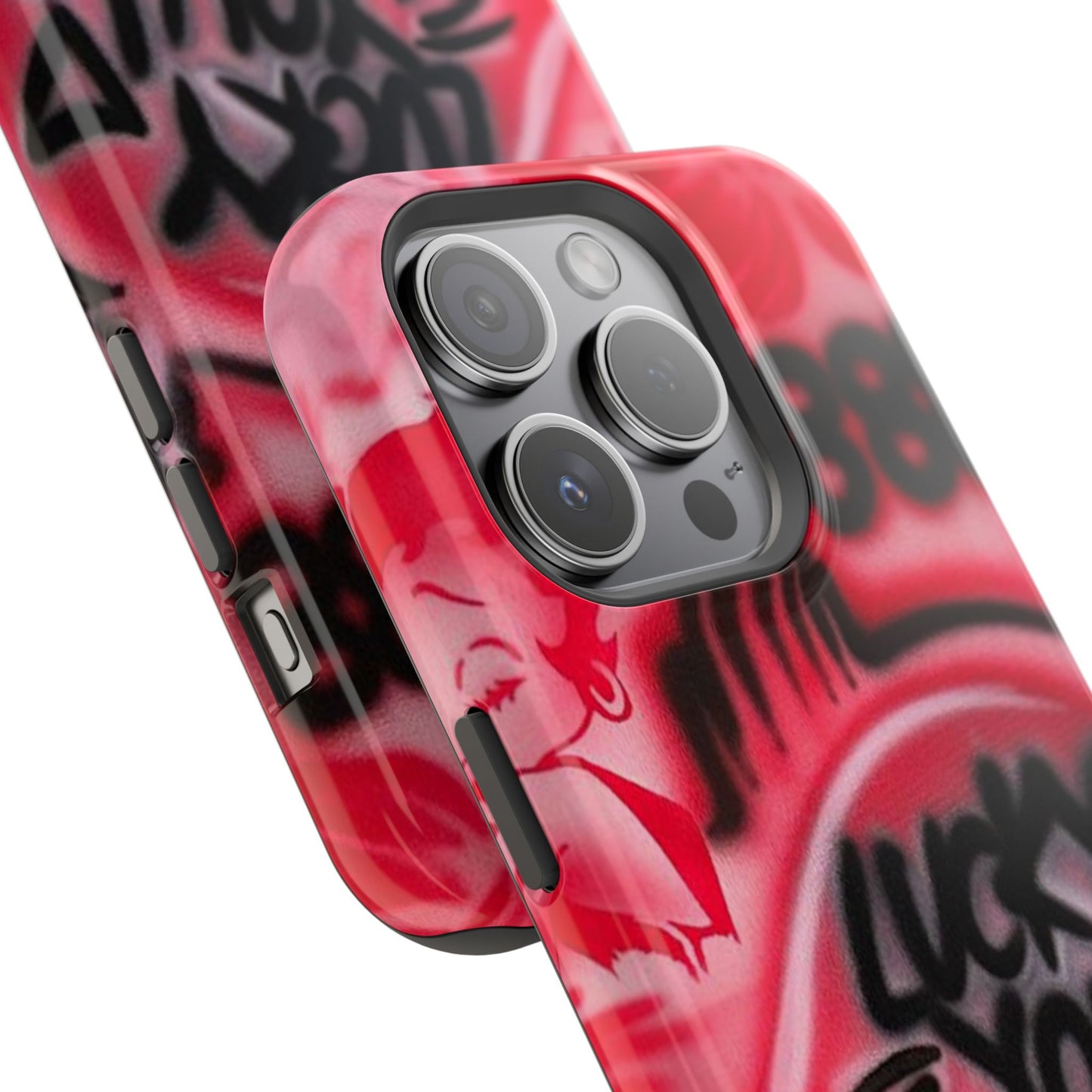 MagSafe „lucky you! pt. 2“ Airbrush iPhone Hülle