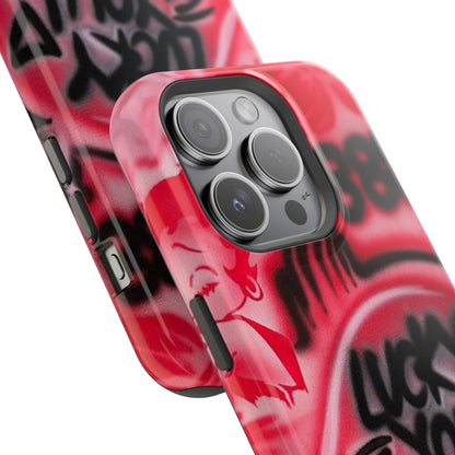 MagSafe „lucky you! pt. 2“ Airbrush iPhone Hülle