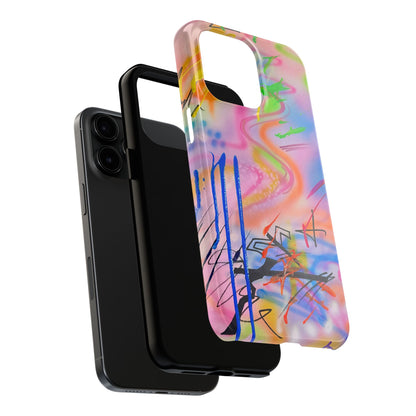 "neon haze" airbrush iPhone case