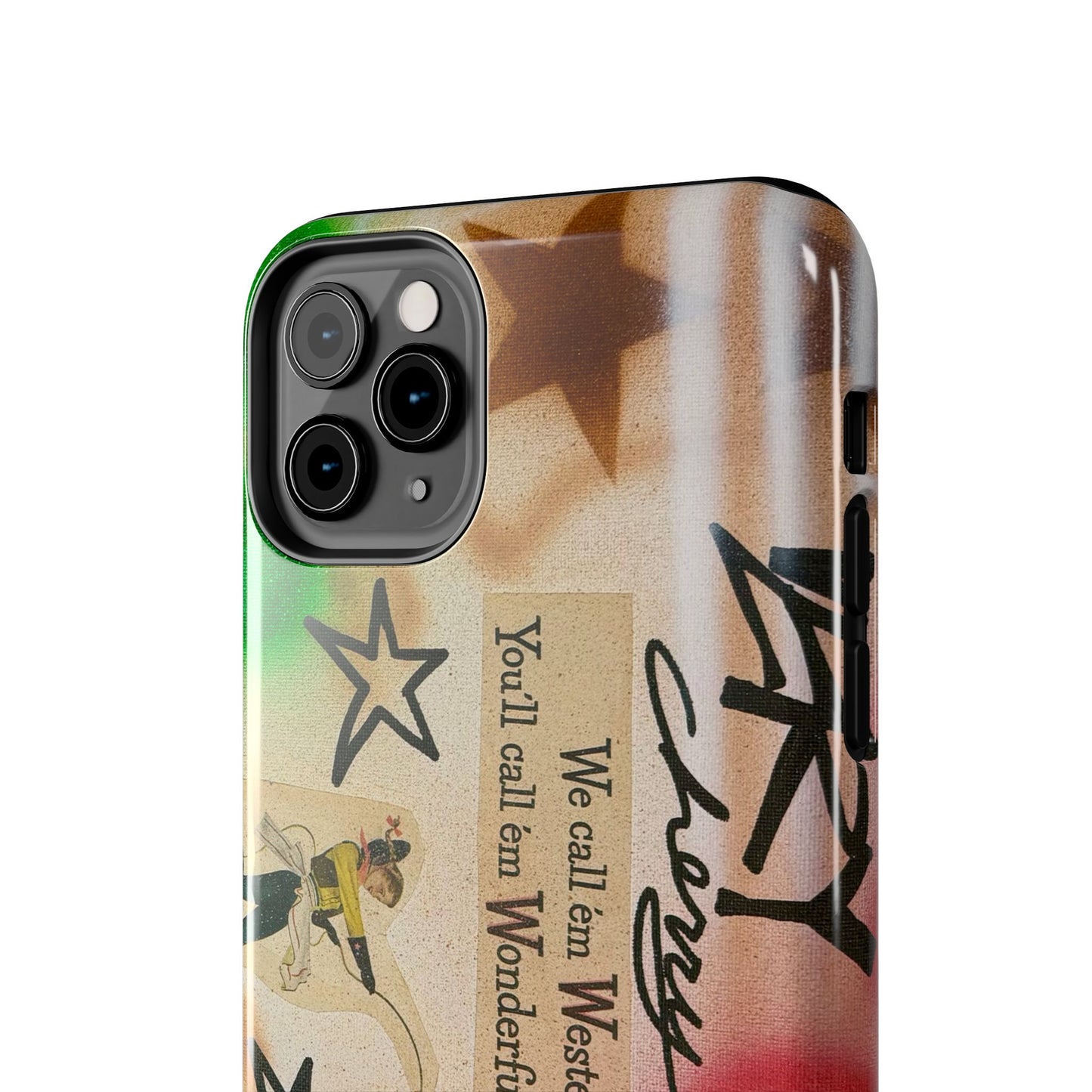 "very cherry" airbrush iPhone case