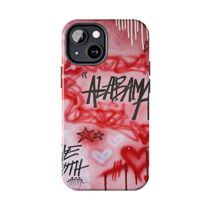 "alabama" airbrush iPhone case