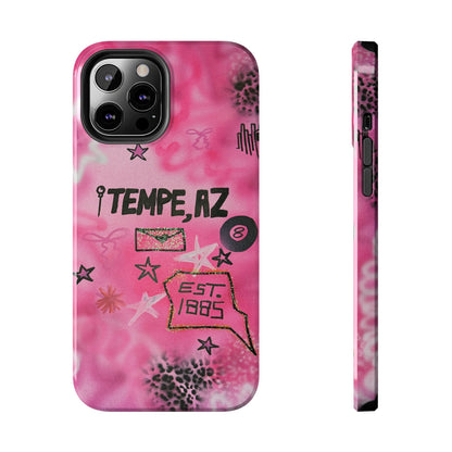 "tempe, az pt. 2" airbrush iPhone case