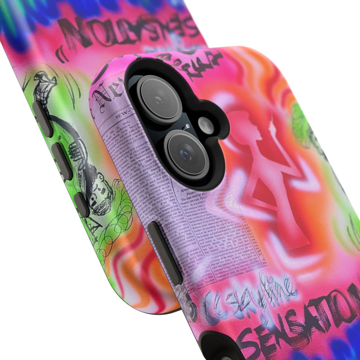 MagSafe "skyline sensation" airbrush iPhone case