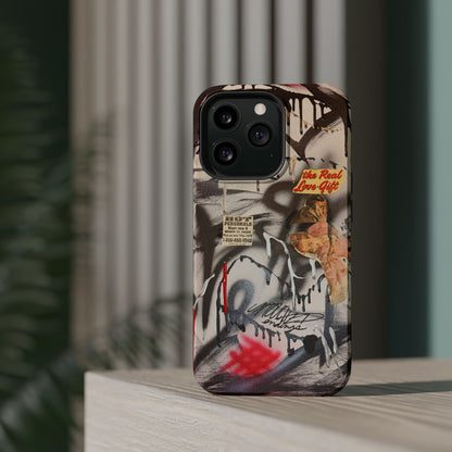 MagSafe "real love" airbrush iPhone case