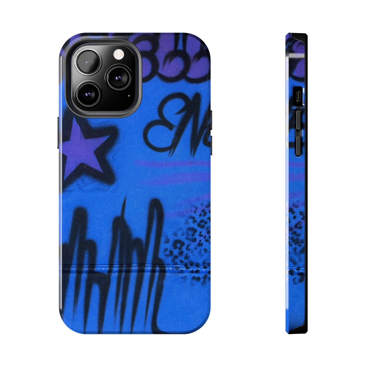 "infamous indigo" airbrush iPhone case