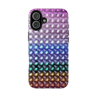 "multicolor studs" airbrush iPhone case