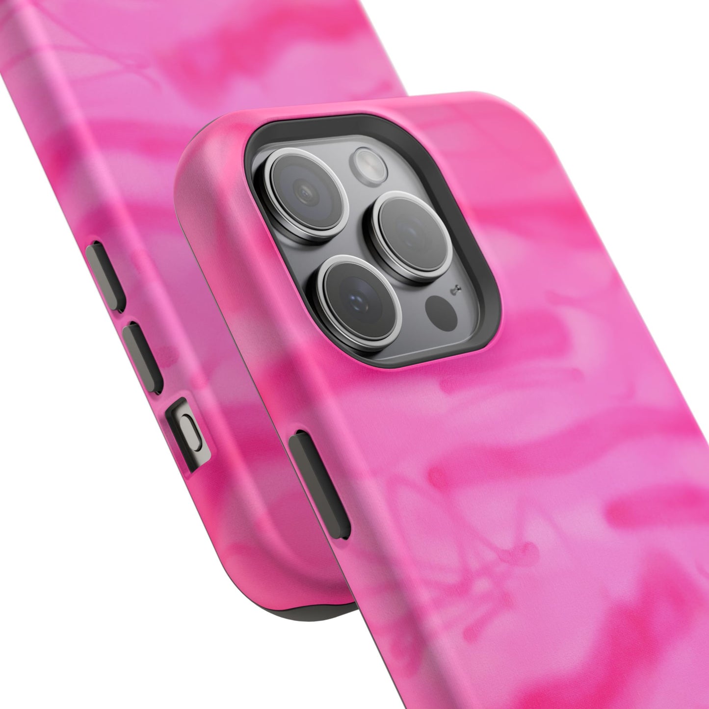 MagSafe "pink camo" airbrush iPhone case