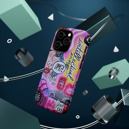 MagSafe "intellektuelle Energie" Airbrush iPhone Hülle