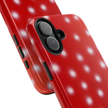 "cherry crush polka dot" airbrush iPhone case