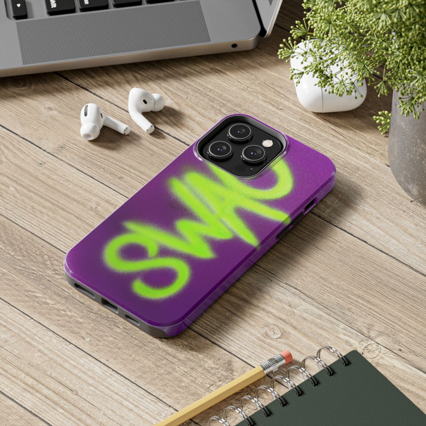 "swag pt. 2" airbrush iPhone case