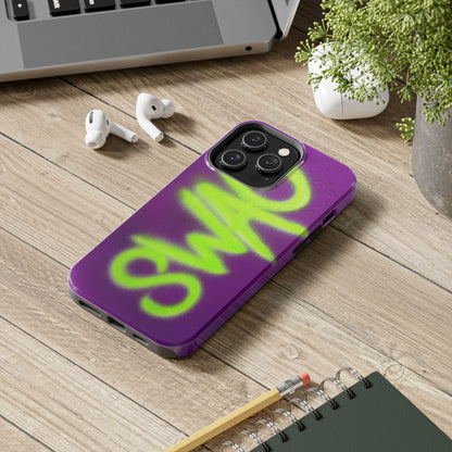 "swag pt. 2" airbrush iPhone case