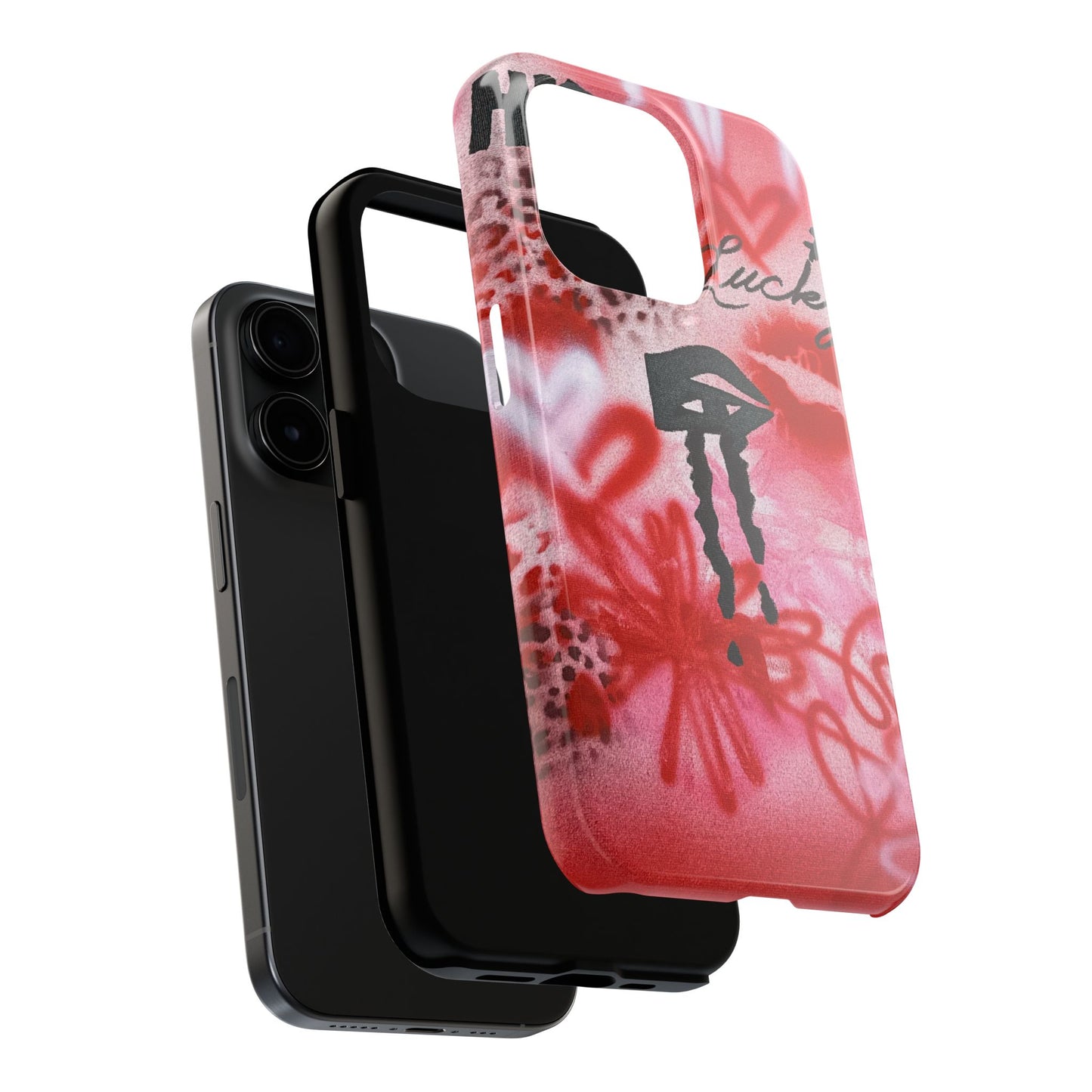 "intriguing encounter" airbrush iPhone case
