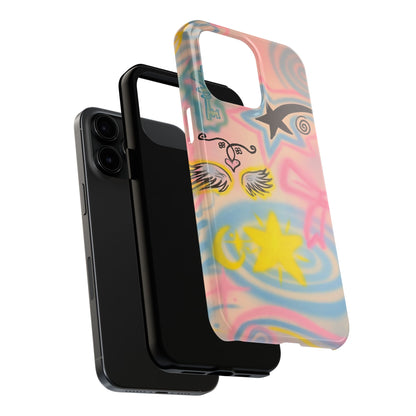 "star energy" airbrush iPhone case