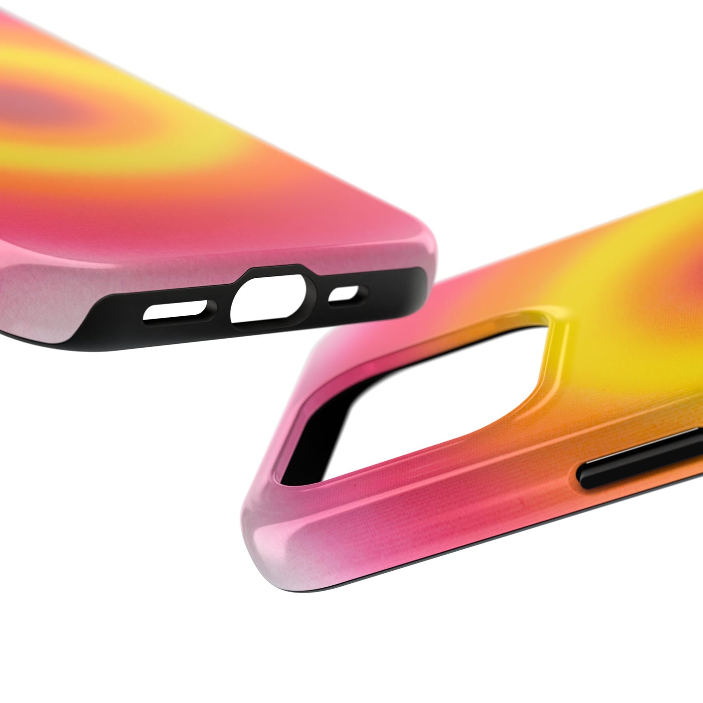 "pink lemonade aura" airbrush iPhone case