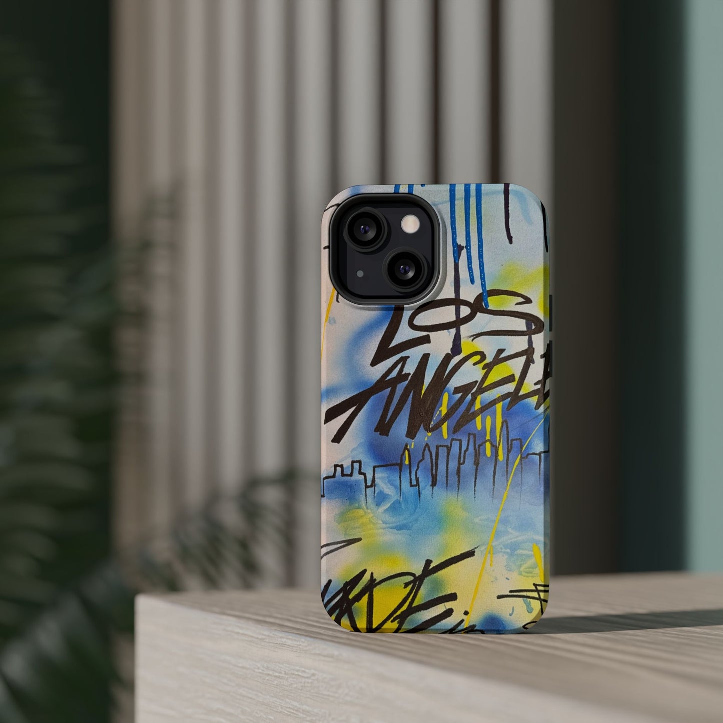 MagSafe "los angeles" airbrush iPhone case