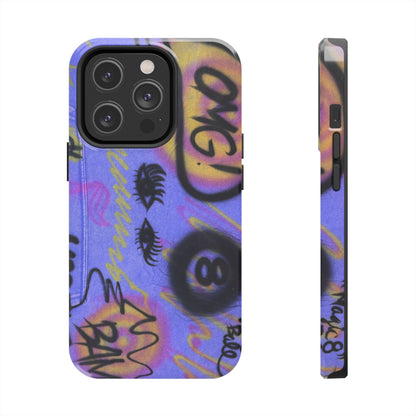 "eye$ on lies" airbrush iPhone case