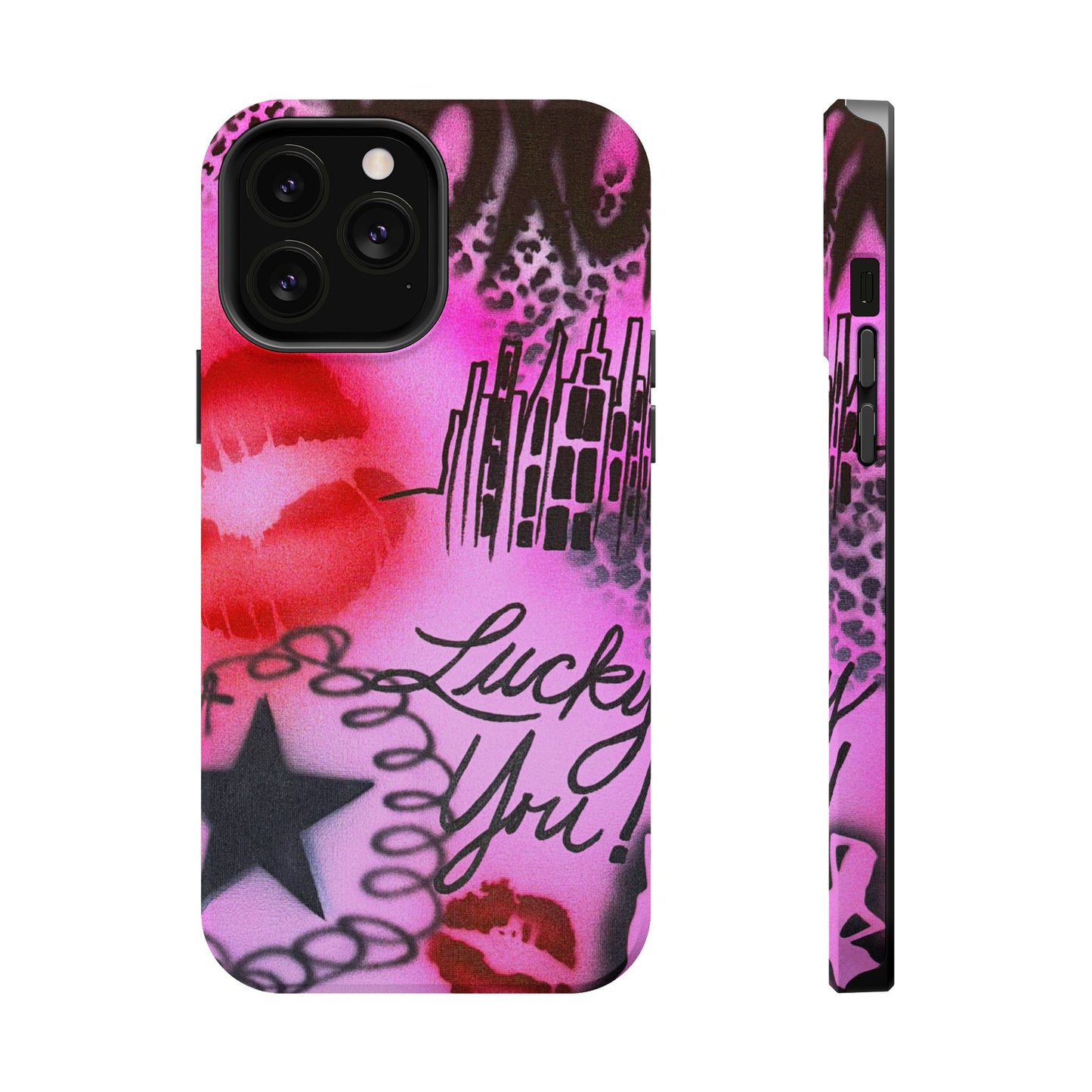 MagSafe "ulterior motive" airbrush iPhone case