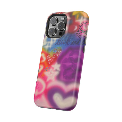 MagSafe „luck & luv pt. 2“ Airbrush iPhone Hülle