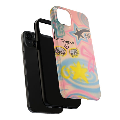"star energy" airbrush iPhone case