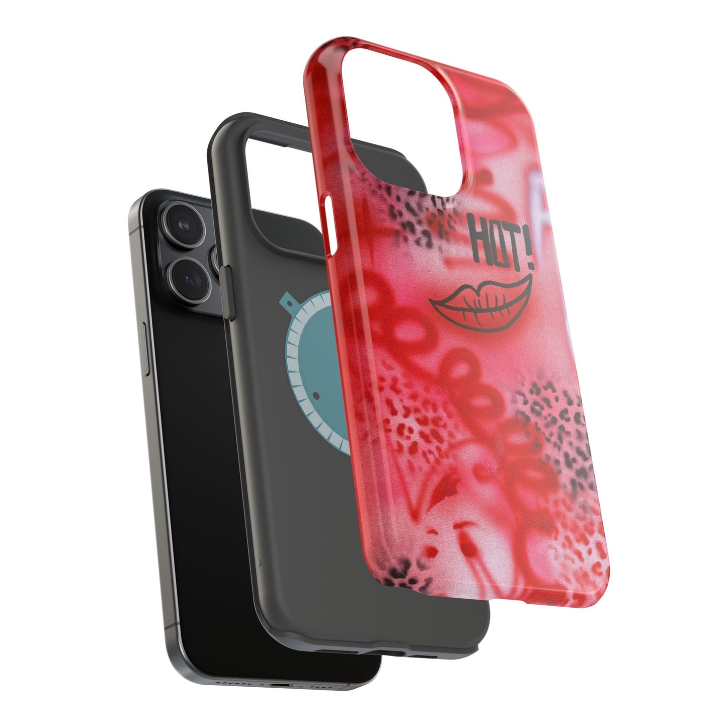 MagSafe "HOT!" airbrush iPhone case