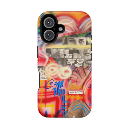 MagSafe Limited Edition "Get Busy" Airbrush iPhone Hülle