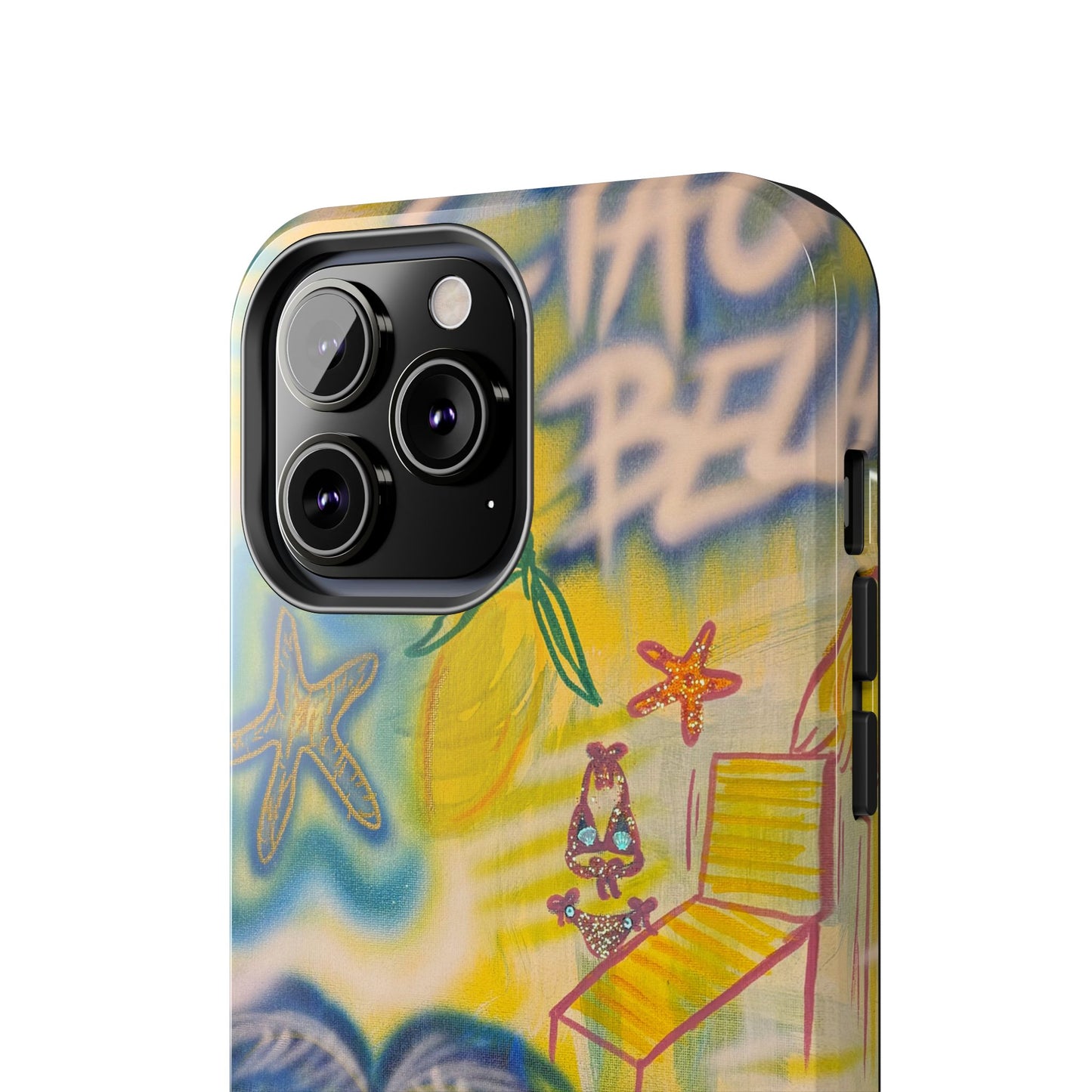 "ciao bella" airbrush iPhone case