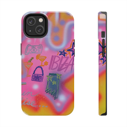 "ibiza" airbrush iPhone case