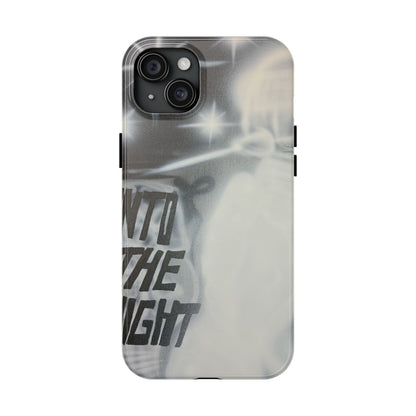 "into the night" airbrush iPhone case