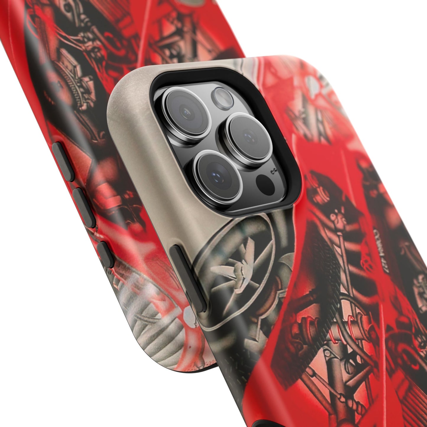 MagSafe "Cobra Phantom" Airbrush iPhone Hülle