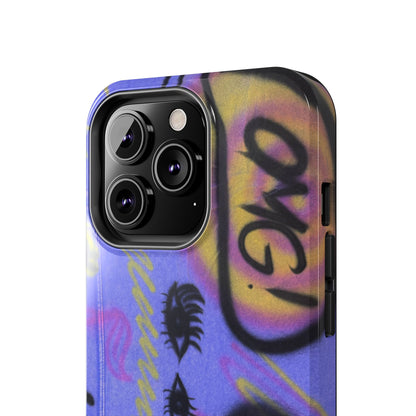 "eye$ on lies" airbrush iPhone case