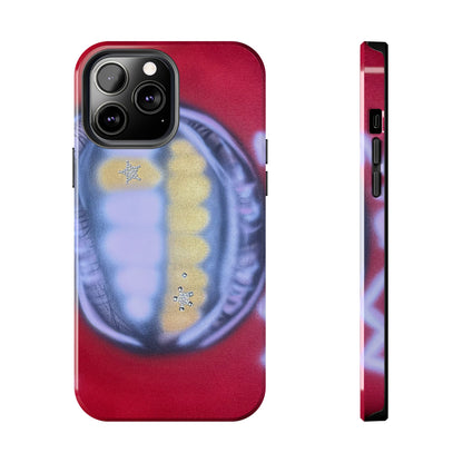 "bite me bling" airbrush iPhone case