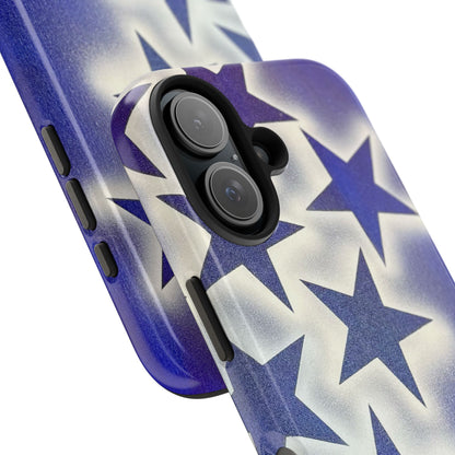 "frosted galaxy" airbrush iPhone case