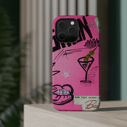 MagSafe "high fashion" airbrush iPhone case