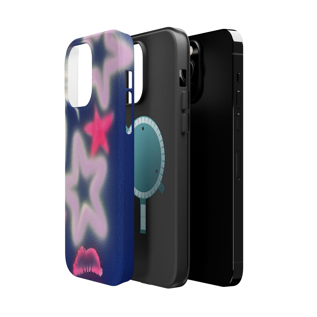 MagSafe "lavender luminary" airbrush iPhone case