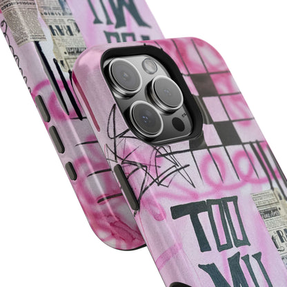 MagSafe "too much motion" airbrush iPhone case