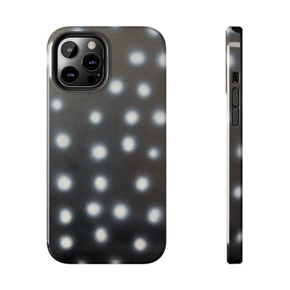 "coconut noir polka dot" airbrush iPhone case