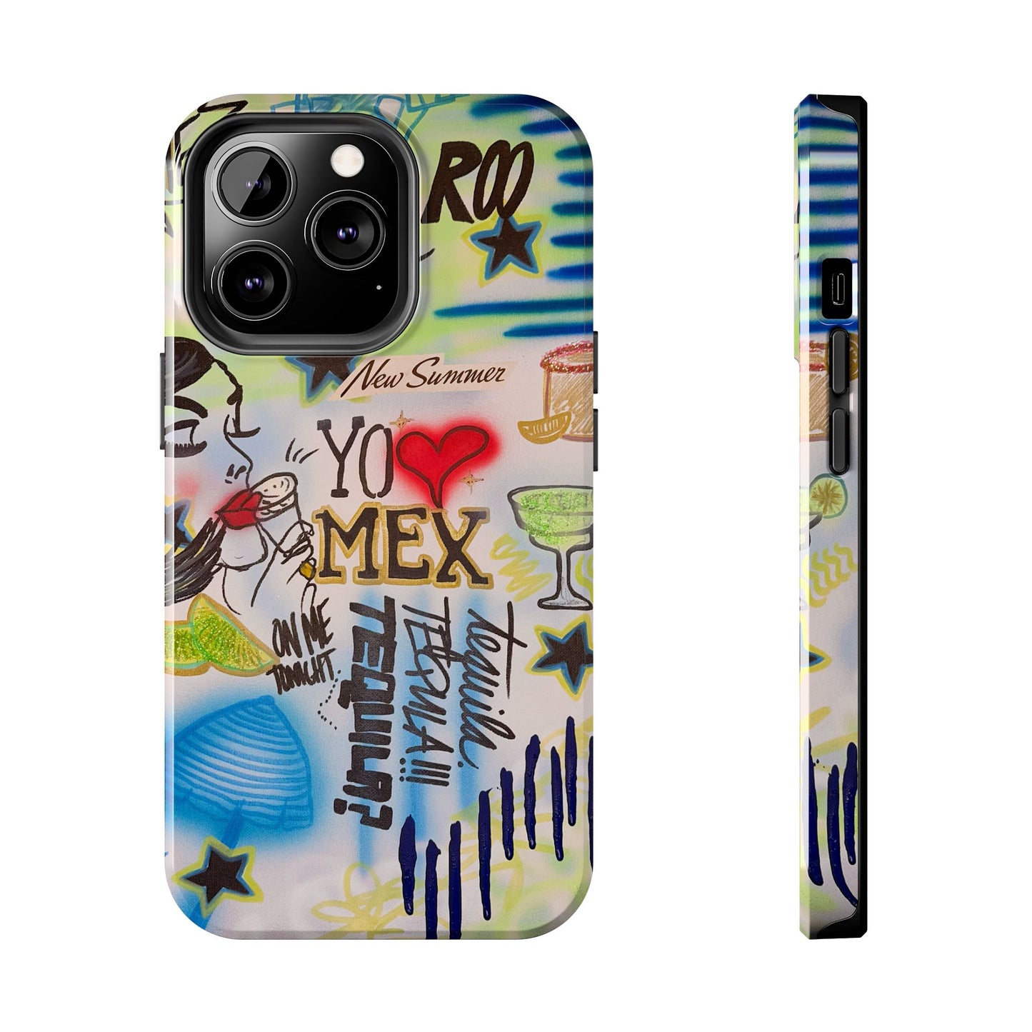 "salted lime" airbrush iPhone case