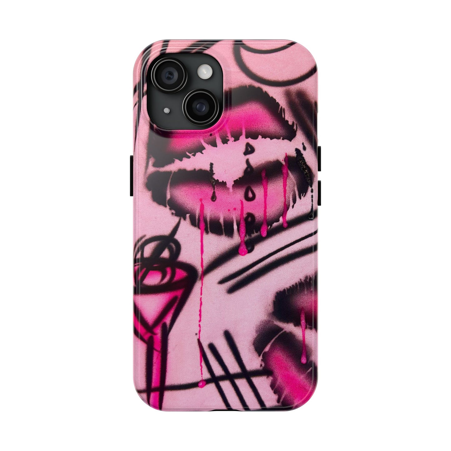 "glossy pout" airbrush iPhone case