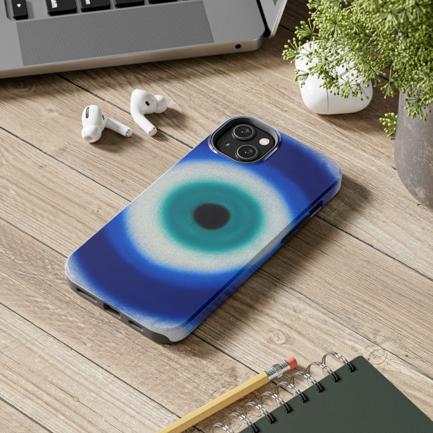 "evil eye" airbrush iPhone case